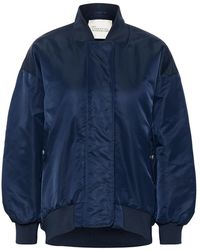 My Essential Wardrobe - Jassen ,Blauw ,Donker Saffierblauwe Bomberjack - Lyst