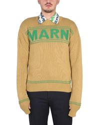 Marni - Round-Neck Knitwear - Lyst