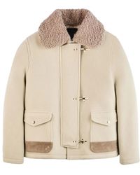 Fay - Faux Fur & Shearling Jackets - Lyst