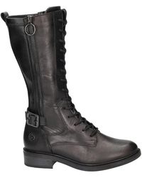 Remonte - Schoenen ,Zwart ,Leer D2W71-00 Veterboots - Lyst