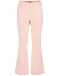 Guess - Ornela weite hose in rosa - Lyst