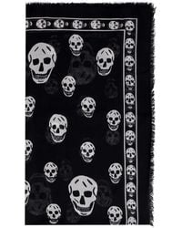 McQueen - Silky Scarves - Lyst