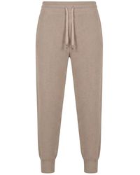Moorer - Broeken ,Katoen Elegante En Comfortabele Joggingbroek - Lyst