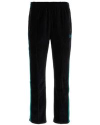 Needles - Broeken ,Zwart ,Katoen Narrow Track Pant - Lyst