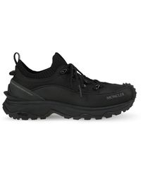 Moncler - Schoenen ,Zwart ,Polyester Trailgrip Lite 3 Sneakers - Lyst