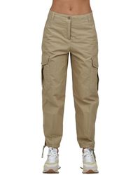 Aspesi - Straight Trousers - Lyst