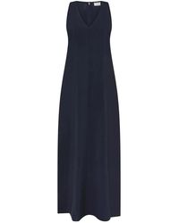Cruna - Kleedjes ,Blauw ,511 Notte Dress - Lyst