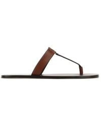 Saint Laurent - Flip Flops - Lyst