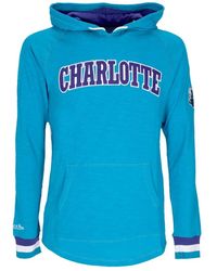 Mitchell & Ness - Nba Legendäre Kapuzenpullover Blau - Lyst