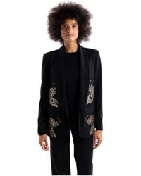 5 PROGRESS - Tiger Strass Blazer - Lyst