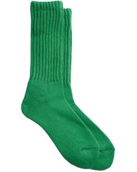 RoToTo - Loose Pile Crew Socks - Lyst