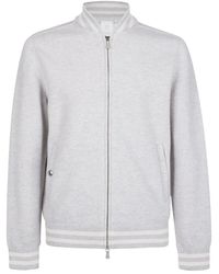 Eleventy - Maglia Bomber Full Zip - Lyst