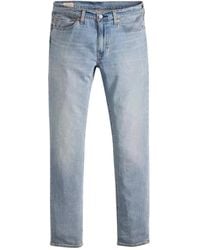 Levi's - Jeans ,Blauw ,Denim 511 Slim Linen+ Denim Jeans - Lyst