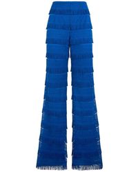 Alberta Ferretti - Wide Trousers - Lyst