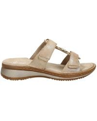 Ara - Metallic Slipper Sandal Linokid - Lyst