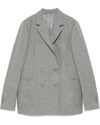 Officine Generale - Jassen ,Grijs ,Katoen Mathilde Jacket - Lyst
