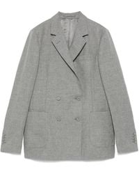 Officine Generale - Jassen ,Grijs ,Katoen Mathilde Jacket - Lyst