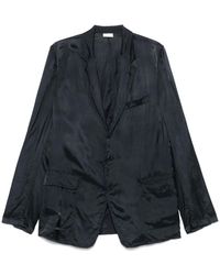 Dries Van Noten - Dunkelblaue jacke klassischer stil - Lyst