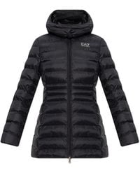 EA7 - Geïsoleerde Jas Met Logo - Lyst