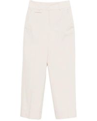 Peserico - Cropped Trousers - Lyst