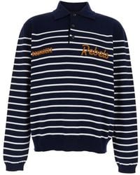 DSquared² - Gestreiftes Langarm-Polohemd - Lyst