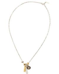 Versace - Logo Tag Halskette - Lyst