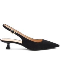 Stuart Weitzman - Schoenen ,Zwart ,Skulpt Slingback 35 - Lyst