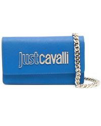 Just Cavalli - Blaue geldbörsen portafogli - Lyst