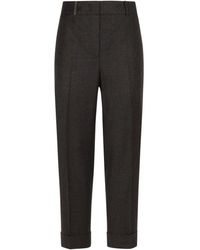 Peserico - Broeken ,Bruin ,Katoen Tapered Chino Broeken - Lyst