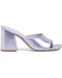 Stuart Weitzman - Heeled Mules - Lyst