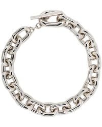Rabanne - Xl Link Halskette - Lyst