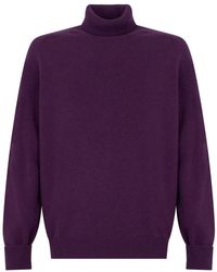 Fedeli - Pullover Met Hoge Hals - Lyst