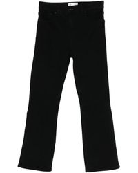 FRAME - Jeans ,Zwart ,Katoen The Reboot Crop - Lyst