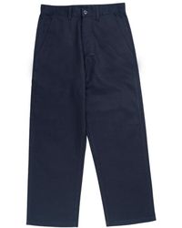Carhartt - Pantaloni in cotone blu navy stile midland - Lyst