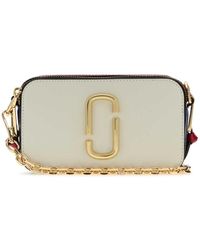 Marc Jacobs - Tassen ,Veelkleurig ,Leer Colorblock Chain Snapshot - Lyst