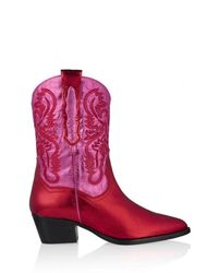 Dwrs Label - Bunte Leder-Westernstiefel - Lyst