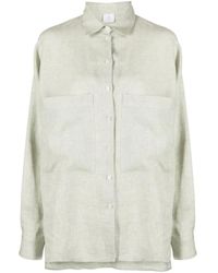 Eleventy - Camisa Lisa - Lyst
