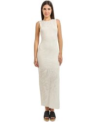 Guess - Jacquard Lange Jurk - Lyst