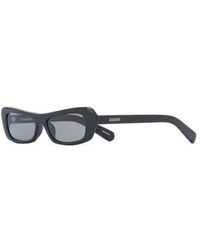 Jacquemus - Accessoires ,Zwart ,Les Lunettes Capri Zonnebrillen - Lyst