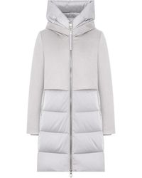 DUNO - Jassen ,Wit ,Wol Ballon X Down Jacket - Lyst