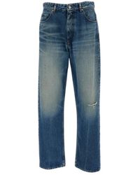 MM6 by Maison Margiela - Loose-Fit Jeans - Lyst