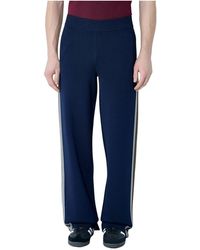 Wales Bonner - Fitness ,Blauw ,Tide Trainingsbroek - Lyst