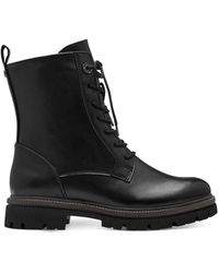 Marco Tozzi - Schwarze stiefeletten - Lyst