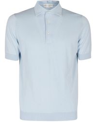 FILIPPO DE LAURENTIIS - Polo-Shirt Aus Baumwolle Mit Feiner Verarbeitung - Lyst