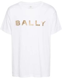 Bally - Tops ,Wit ,T-Shirts - Lyst