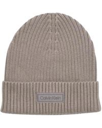 Calvin Klein - Cappello Chunky Rib - Lyst