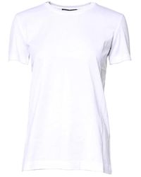 Dolce & Gabbana - T-Shirt Van Jersey Met Korte Mouwen - Lyst