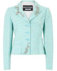 Moschino - Tweed Jackets - Lyst