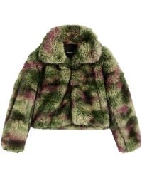Desigual - Faux Fur & Shearling Jackets - Lyst
