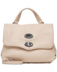 Zanellato - Postina Daily Handtasche Aus Genarbtem Leder - Lyst